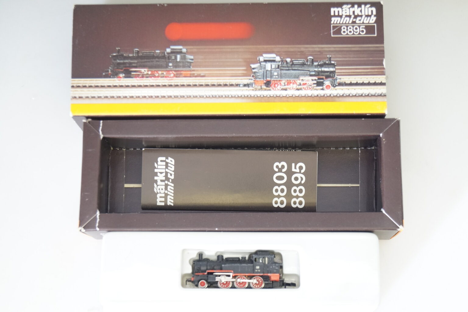 Spur Z Märklin 8895 no 1 Dampflok BR 74 top ovp gearontologist