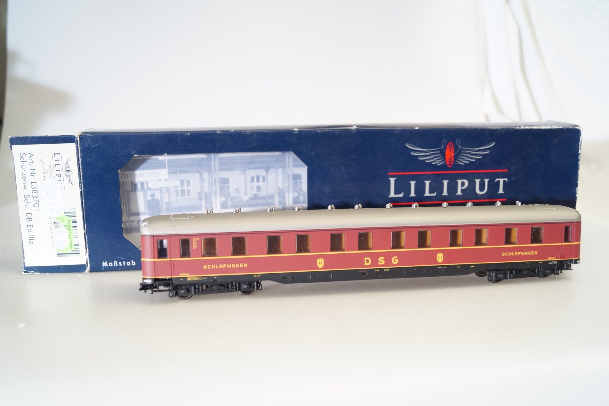 Liliput H L Sch Rzenwagen Schlafwagen Adenauer Top Ovp Bel