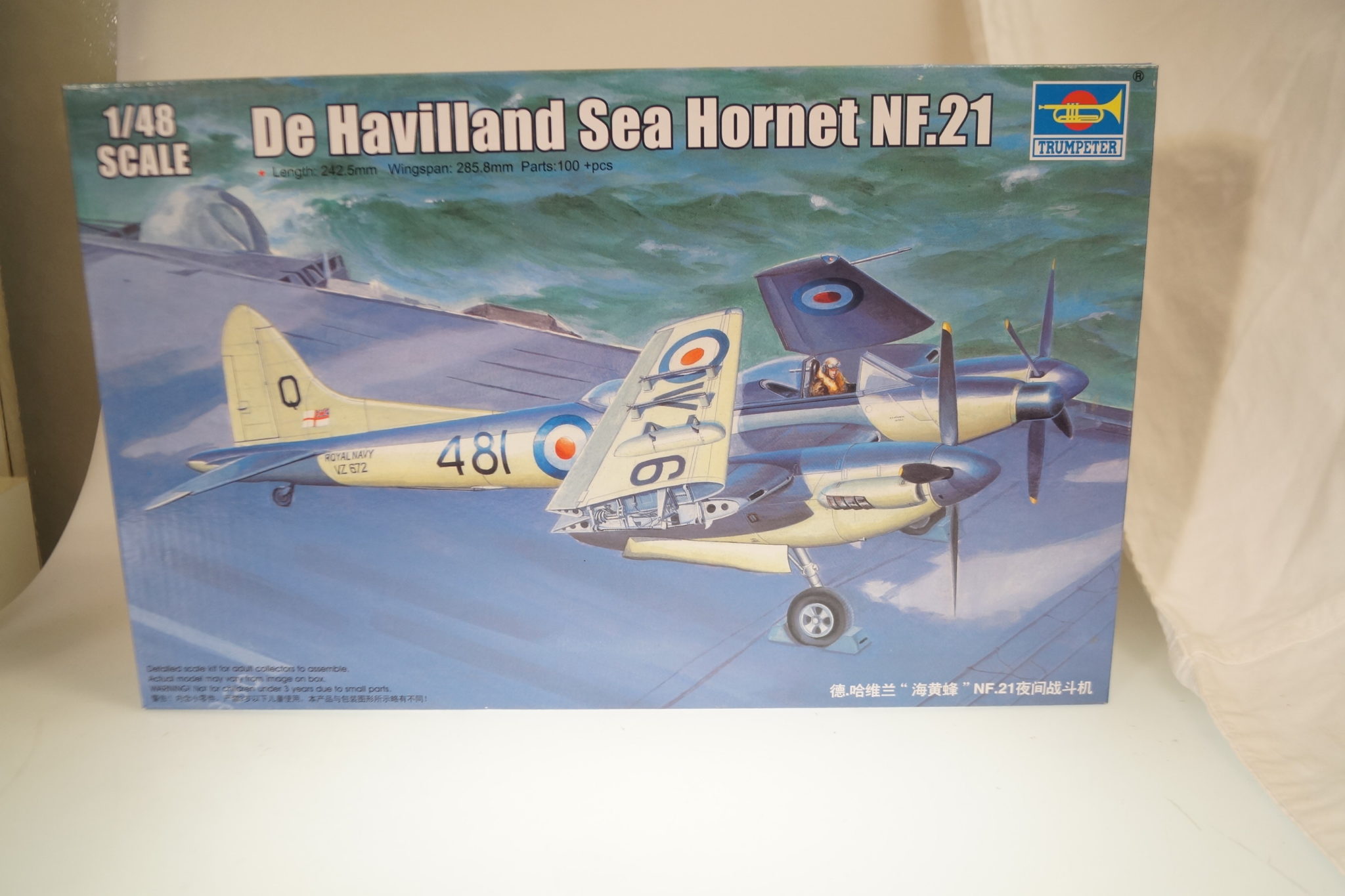 Trumpeter De Havilland Sea Hornet Nf Neu Ovp