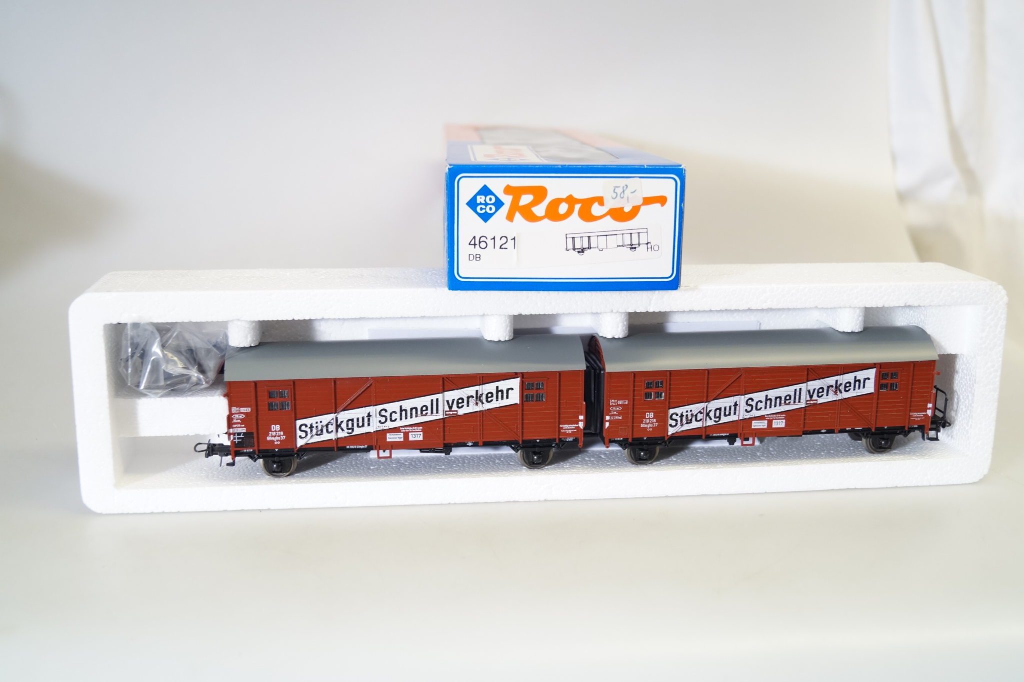 Roco H0 46121 Doppel Güterwagen Leig Einheit neuw ovp gearontologist