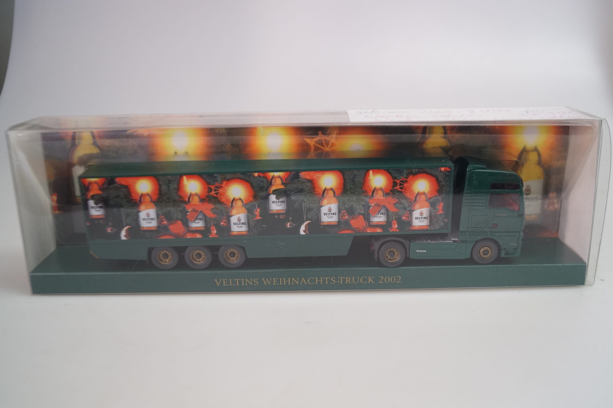 1 87 Wiking SOMO MAN Veltins Weihnachts Truck 2002 Neu Gearontologist