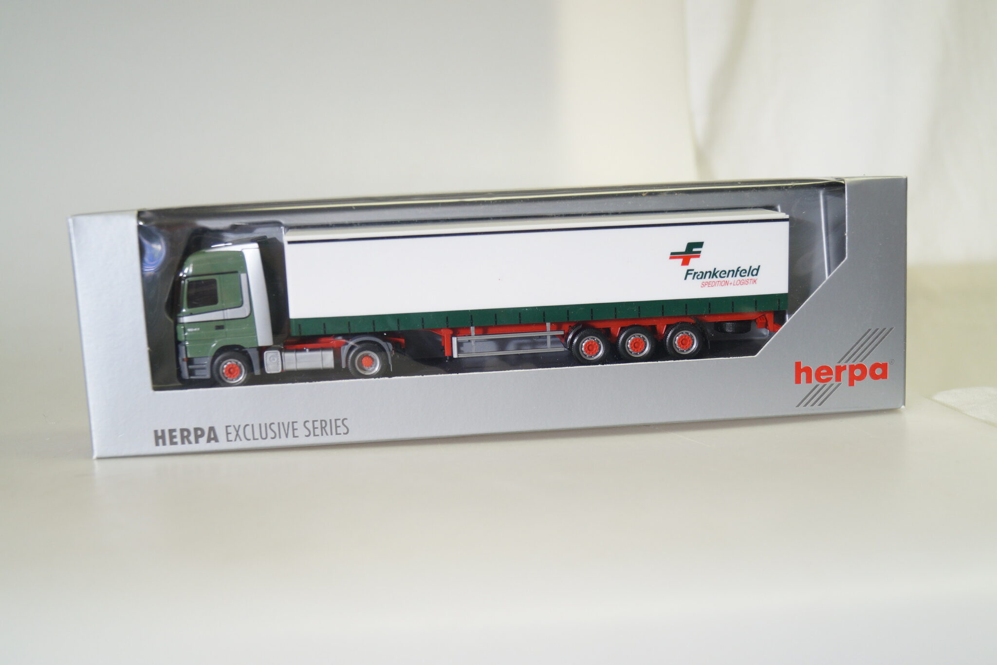 Herpa Exclusiv Mb Actros Sz Frankenfeld Spedition Neuw Ovp