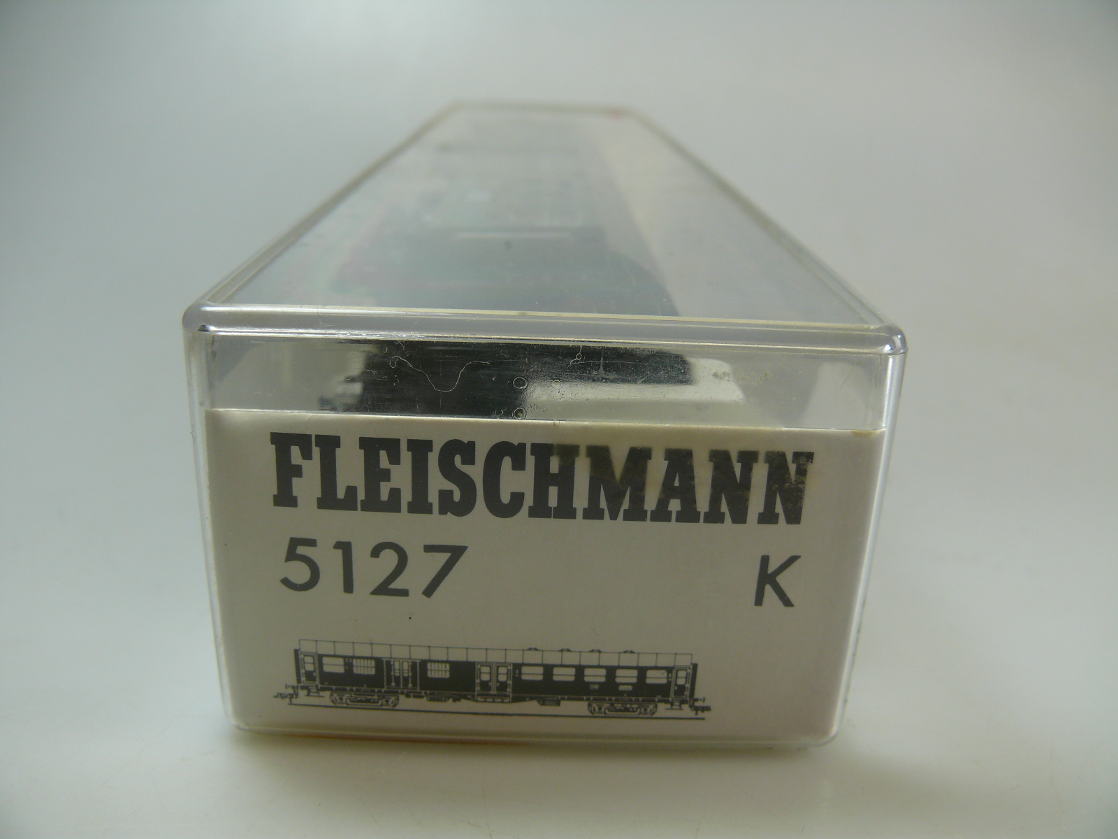 H0 Fleischmann 5127 Umbauwagen 2 KL Gep Abt Top Ovp KK