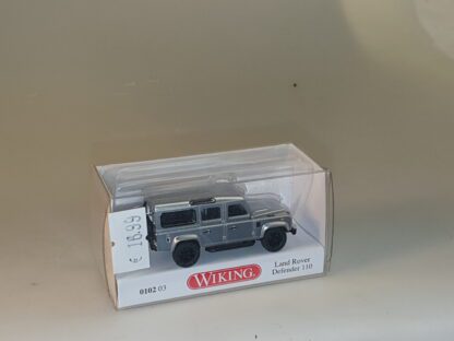 1:87 Wiking 0102 03 Land Rover Defender silber, neuw./ovp