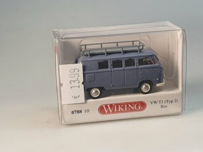 1:87 Wiking 0788 10 VW T1 Bus taubenblau, neuw./OVP