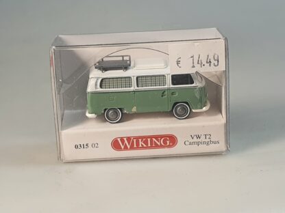 1:87 Wiking 0315 02 VW T1 Campingbus grün, neuw./OVP