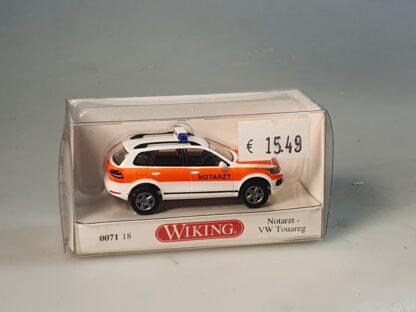 1:87 Wiking 0071 18 VW Touareg Notarzt, neuw./OVP