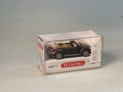 1:87 Wiking 0028 02 VW Beetle Cabrio braun- met., neuw./OVP