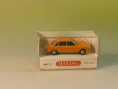 1:87 Wiking 0047 02 NSU K70 orange, neu