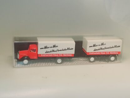 1:87 Albedo MB L311 HZ "KRAFTVERKEHR KLAUS", NEU