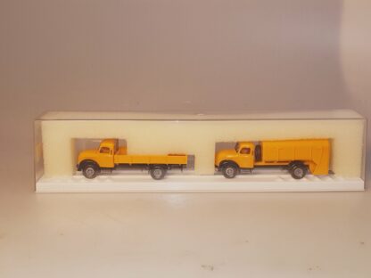1:87 Brekina 9011 Magirus Deutz 2x Kommunal, neuw./ovp