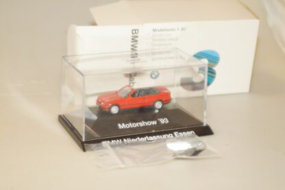 1:87 Herpa 82229417242 PC Box BMW 3er Cabrio Essen Motorshow, neuw./ovp