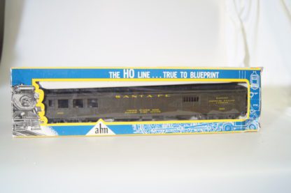 H0 AHM US-Personenwagen mit Gep.Abt. Santa Fe, neuw./ovp/bel.