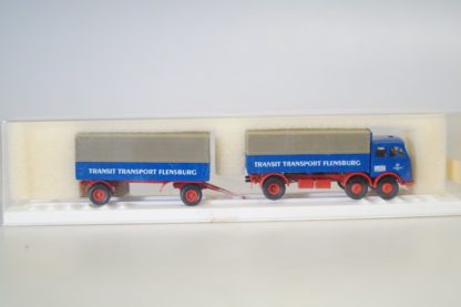 1:87 Brekina 7527 MB LP 333 Transit-Transport Flensburg, top/ovp