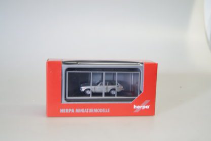 1:87 Herpa PC-Gitterbox SOMO Volvo P1800 ES Schneewittchensarg silber, neuw./ovp