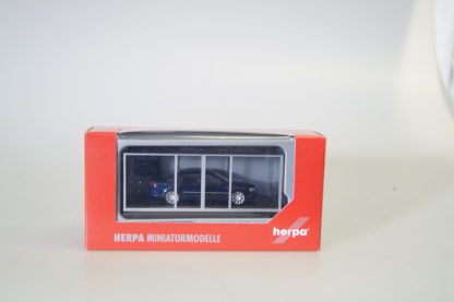 1:87 Herpa PC-Gitterbox SOMO Audi A8 blau-met. IAA, neuw./ovp