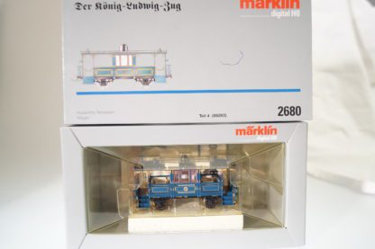h0 Märklin 2680 Teil 4 Aussichts-Terrassenwagen Kg.Ludwig-Zug, neu