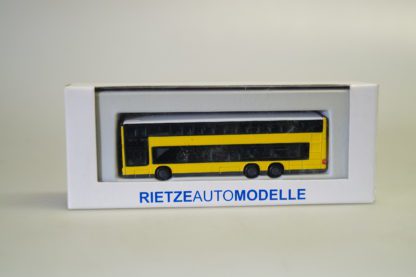 Spur N: Rietze 16119 MAN Doppeldecker-Bus Berlin, neuw./ovp