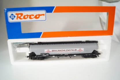 1:87 Roco 46663 Kesselwagen Braunkohlenstaub, neuw./ovp