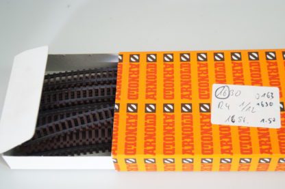 Spur N: 16 Stück Arnold  gebogenes Gleis 1630 R4 - 430 mm 30°, neu