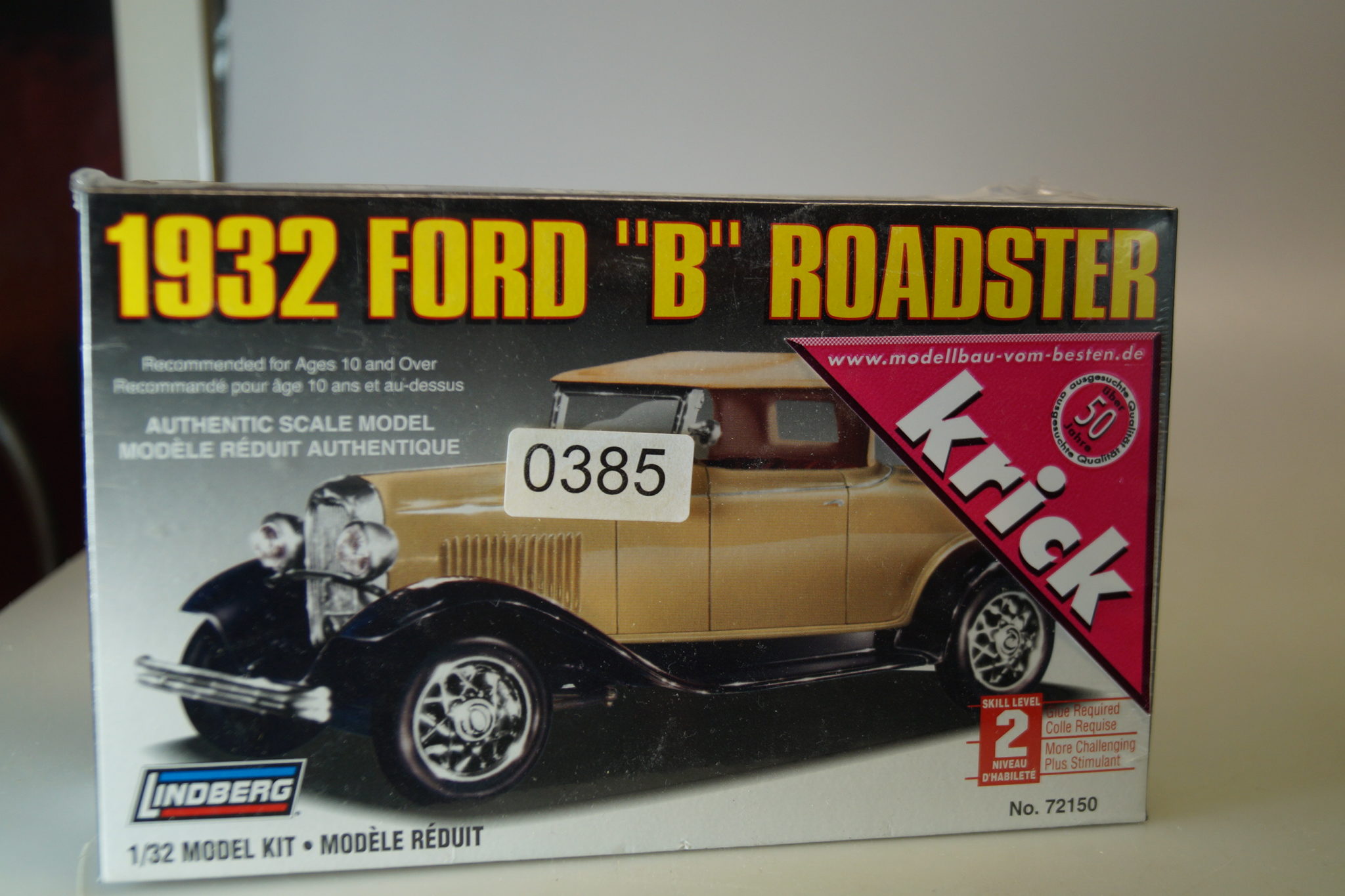 1:32 Lindberg 72150: 1932 Ford B Roadster - Neu/ovp - Gearontologist