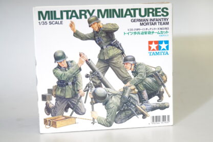 1:35 Tamiya 35193 Mörsertrupp, neuw./ovp