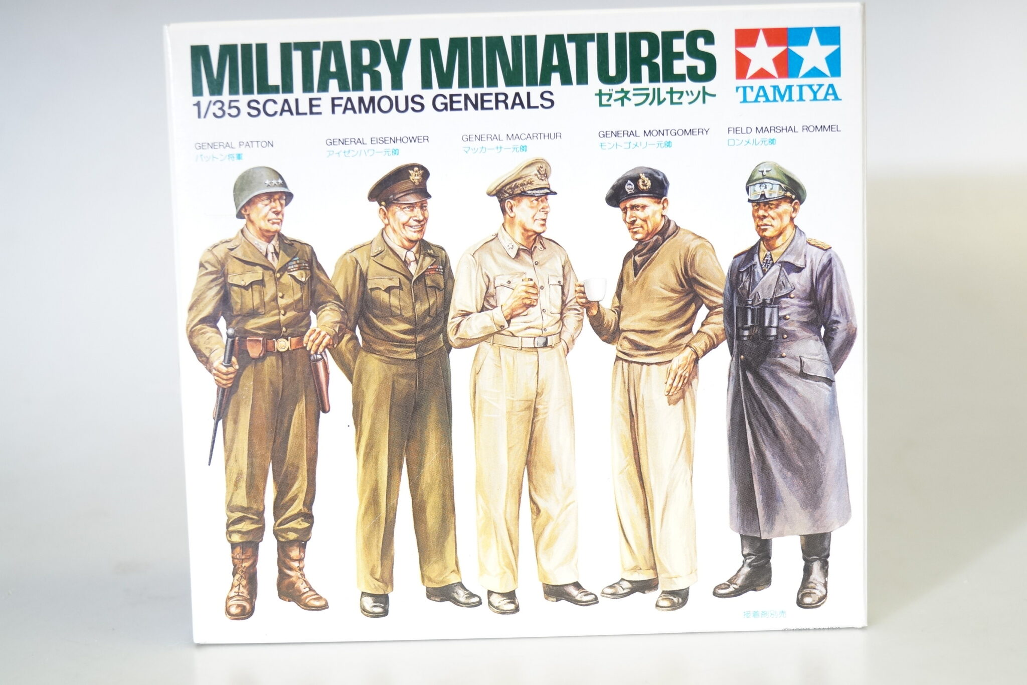 1:35 Tamiya MM218/35118 Berühmte Generäle, neuw./ovp