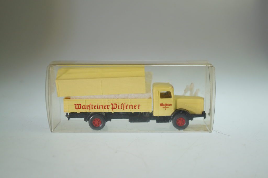 Camion-citerne Wiking Büssing 8000 Bolle – 1/87 – Métal Et Plastique – Neuf Sous Boîte