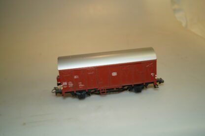 H0 Märklin 4411 Ged. Güterwagen mit Schlußlicht, gut/DC-Achsen