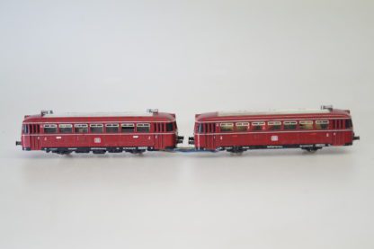 Spur N 2180 Minitrix Schienenbus + Beiwagen VT98, gebraucht/Minitrix-VP