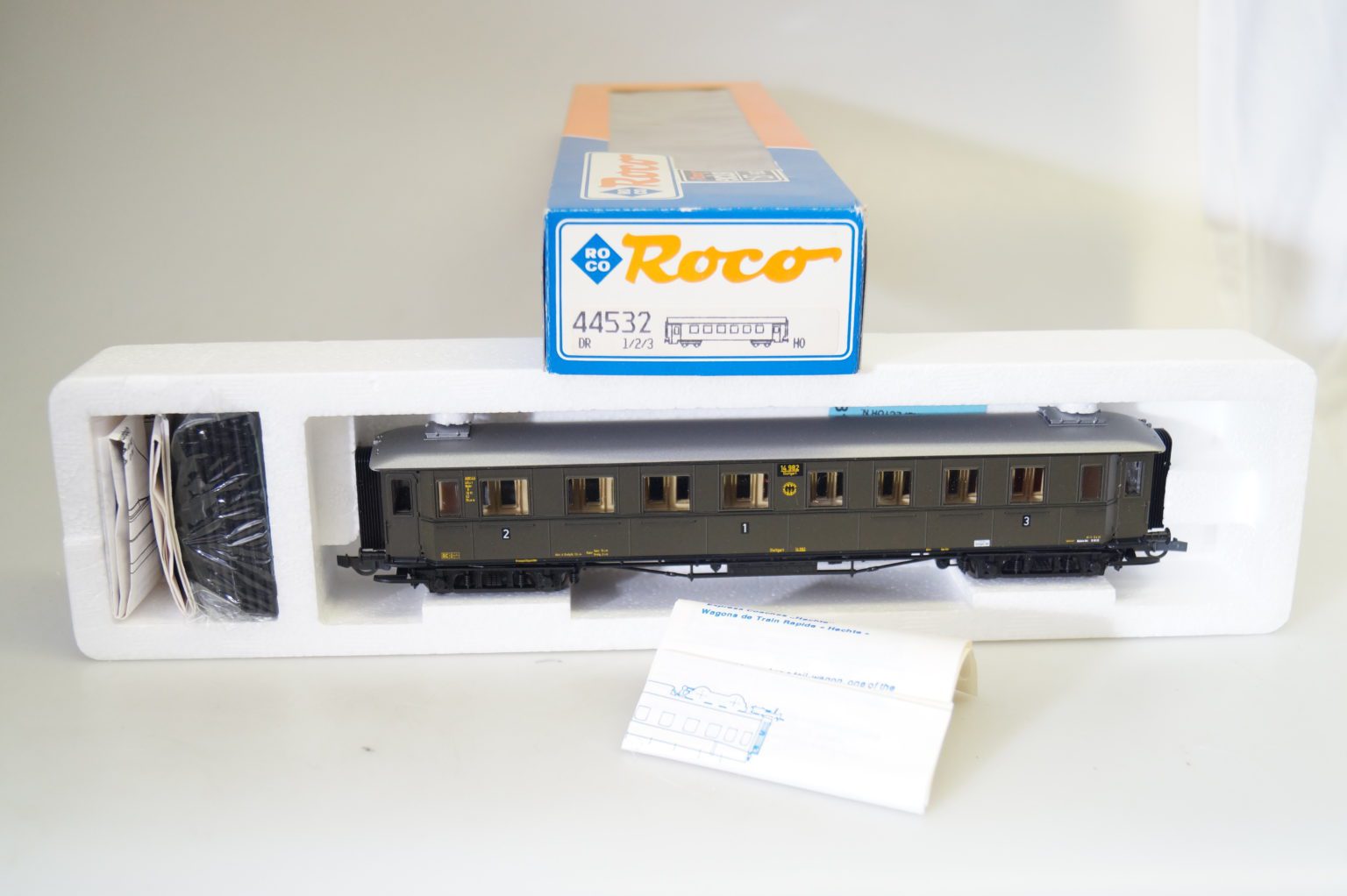 H0 Roco 44532 Schnellzug-Wagen 1./2./3.Kl. ABC4ü, neuw./ovp ...