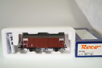 ROCO H0 67706 Güterwagen Gms 54, neuw./ovp