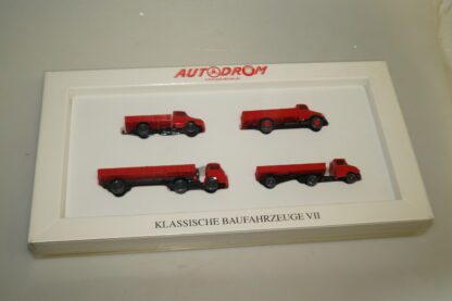 1:87 Wiking 990 26 Somo-Box Autodrom Klassische Baufahrzeuge VII, neuw./ovp