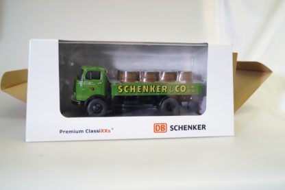 1:43 Premium Classixxs Somo MB LP 911 Schenker Pritsche mit Fässern, neuw./ovp
