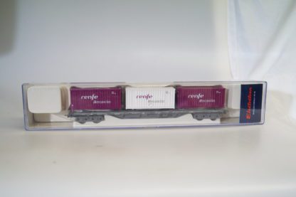h0 Electrotren 5182K Containertragwagen RENFE, neuw./ovp
