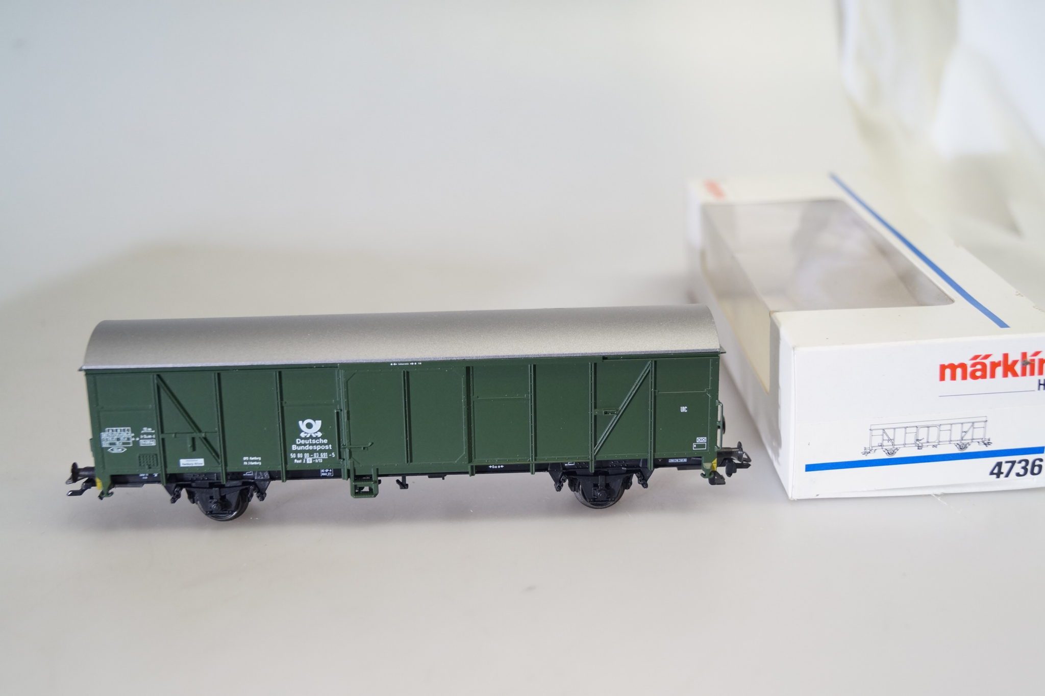 1:87 Märklin 4736 Postwagen, top/ovp
