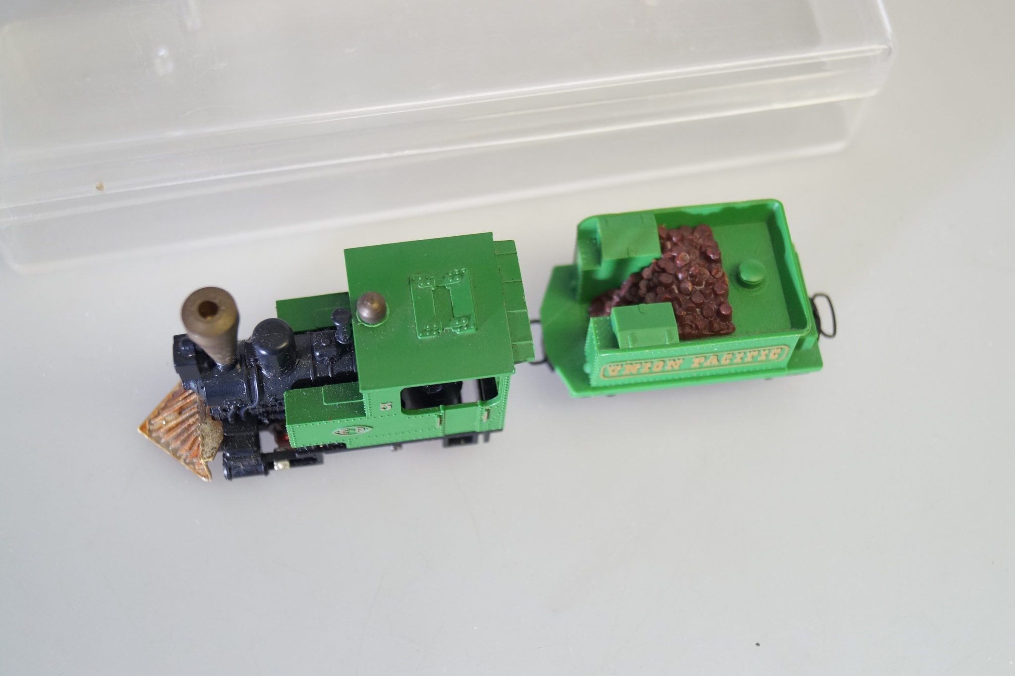 H0e Egger-Bahn Damfplok Union Pacific, top/ovp – Bild 2