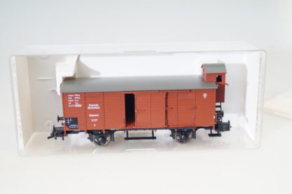 H0 Fleischmann 5366K Güterwagen 'DR Hannover+Bremserhaus', top/ovp