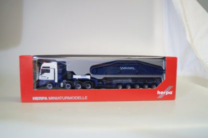 1:87 Herpa 302128 MB Actros Schwerlast Sz WASEL+Raupenfahrwerk, top/ovp