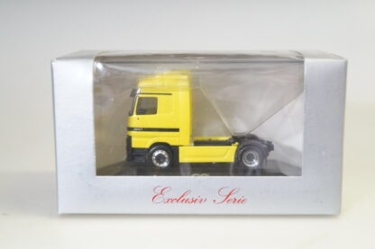 1:87  Herpa Exclusiv 187343 MB Actros ZM gelb 20 Jahre Herpa, neuw./ovp