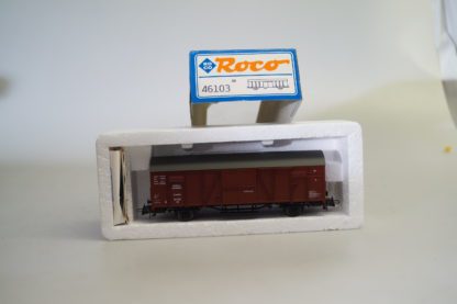 H0 ROCO: 46103 GEDECKTER GÜTERWAGEN 'DRESDEN' OVP, TOP