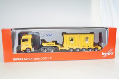 1:87 Herpa 306379 MAN Semi-Tieflader Leonhard Weiss, neuw./ovp