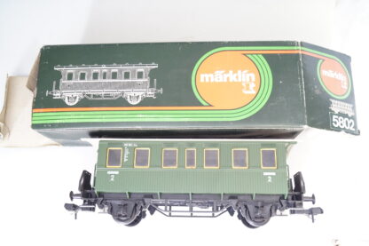 Spur 1: Märklin 5802 Personenwagen 3.Kl., neuw./ovp