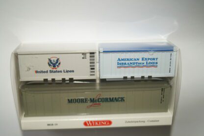 1:87 Wiking 0018 09 Container-Set, neuw./ovp