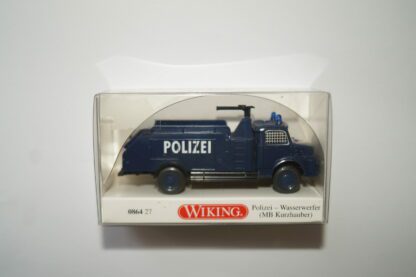 1:87 Wiking 0864 27 Kurzhauber Wasserwerfer Polizei, neuw./ovp