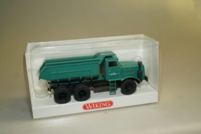 Modèle Réduit Wiking - Camion Benne Kaelble KV 34 Bleu - Échelle HO (1:87) - Neuf