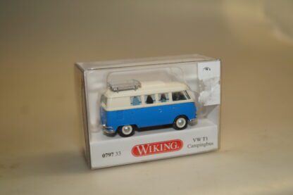 1:87 Wiking 0797 33 VW T1 Campingbus blau, neuw./OVP