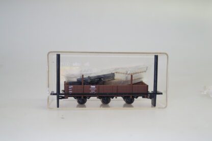 H0e Dolischo 0079 Niederbordwagen/Schotterwagen ÖBB, neuw./OVP
