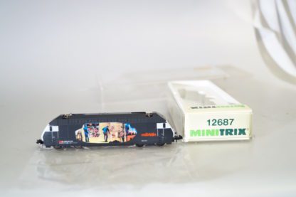 Spur N Minitrix 12687 E- Lok Märklin 460 017-7, top/ovp – Bild 4