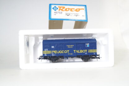 H0 Roco 46753 Güterwagen DB Peugeot Talbot, ovp